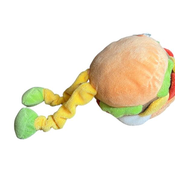 Circo Kawaii Target Plush Hamburger Mini Pillow w/ Scrunchy Legs 7" - Picture 6 of 8